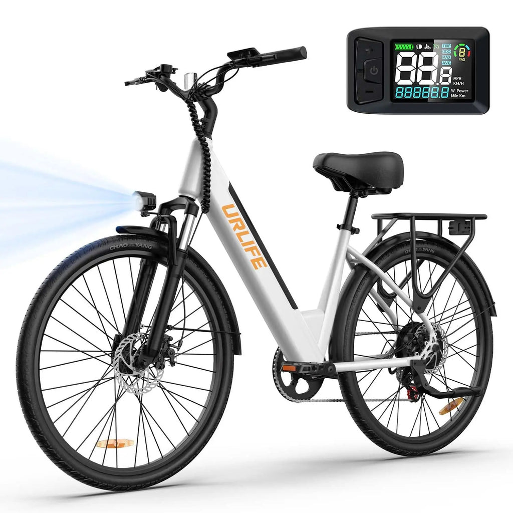 Suburban Electric bike Urlife E26, 26 inch, removable battery 36V 13Ah, 32 km/h, Electric bike for adults, commuting