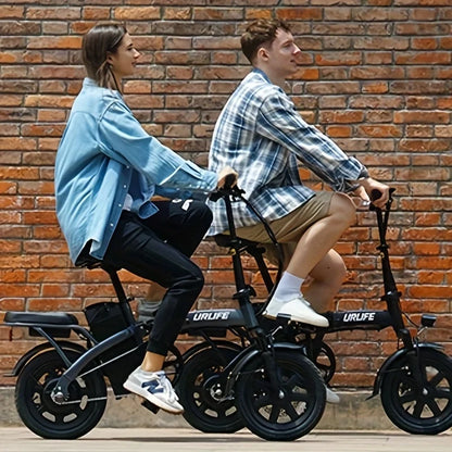 Electric bike foldable Urlife F1L 14 inch 500W 7.5Ah with removable battery