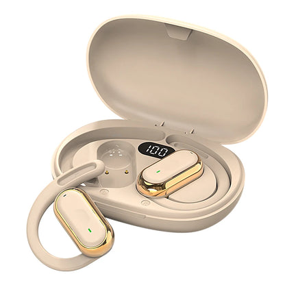 Bluetooth 5.4 Earphones IPX7 Waterproof 20Hrs Wireless Headphones with ENC Noise Cancelling Mic Deep Bass For Sports Workout Gym