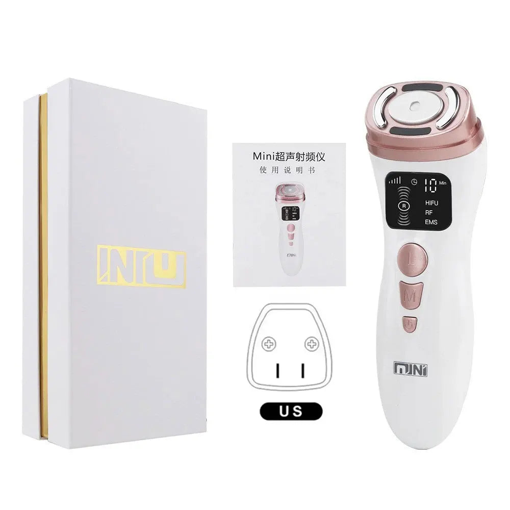 Facial anti-aging and wrinkle removal, face lifting device