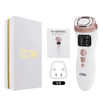 Facial anti-aging and wrinkle removal, face lifting device