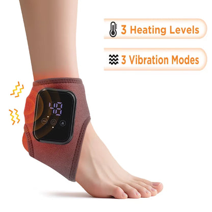Electric Foot and Hand Massager with Heat &amp; Vibration for Joint Relief