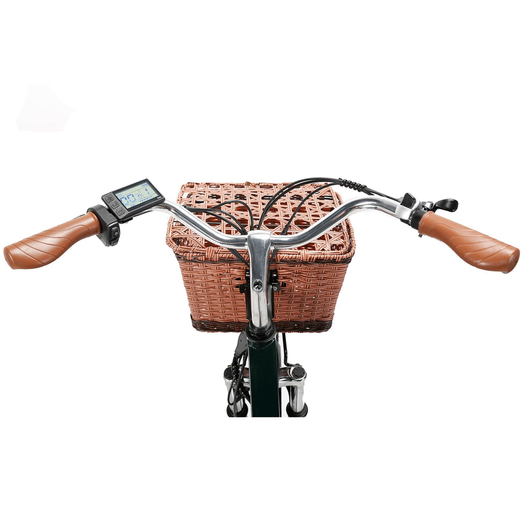 CYSUM Cityrun 26" Commuter Electric Bicycle, City E-bike, Women's Low-profile Electric Bike, 36V 10Ah Non-removable Li-battery, Range 70-90km