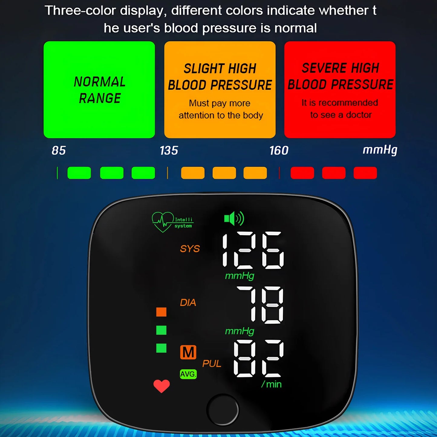 Blood Pressure Monitor Rechargeable