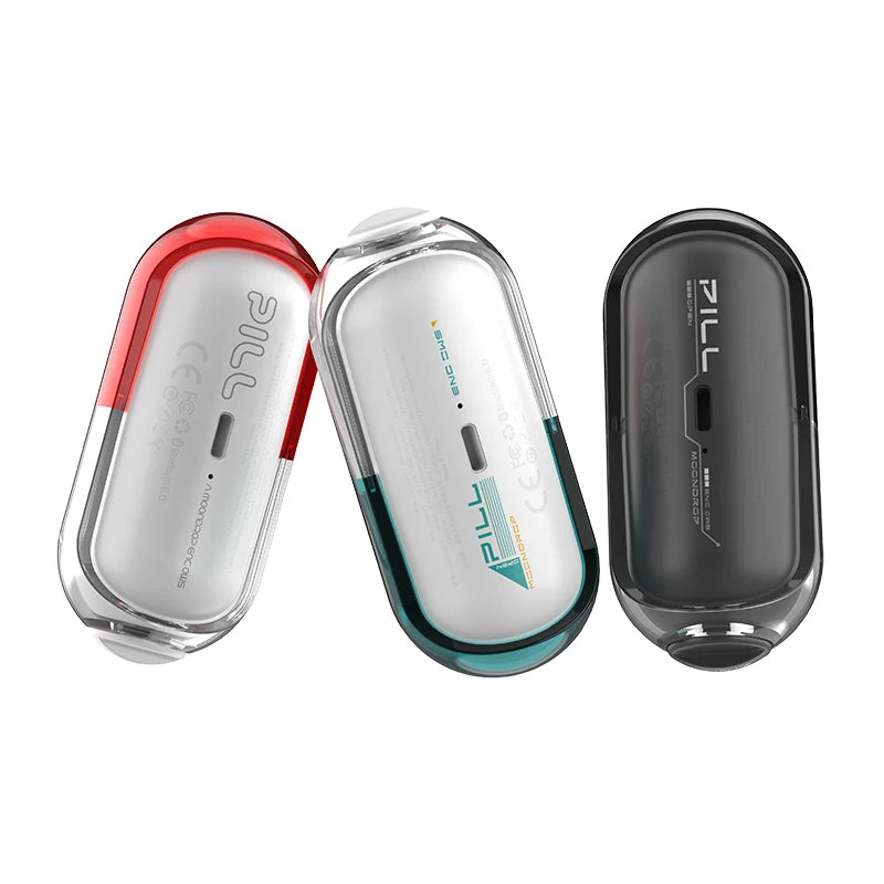 MOONDROP PILL OWS Open Ear Headphones Bluetooth 6.0 Hanging Earphones IPX4 Open Ear Clip Wireless Earbuds Built-in AI ENC Pill