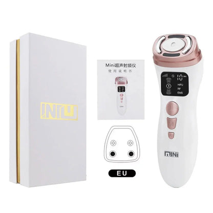 Facial anti-aging and wrinkle removal, face lifting device