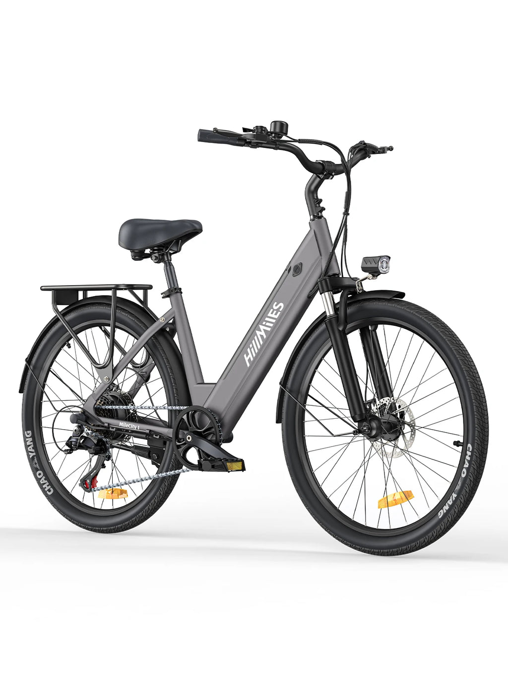 Electric bike City 1, 26-inch step-through electric bike, E-bike with a range of 120 km, 250W motor, 36V 13Ah battery, 25 km/h top speed, 7-speed gears, disc brakes, electric bike for urban commuting, shipped from Italy