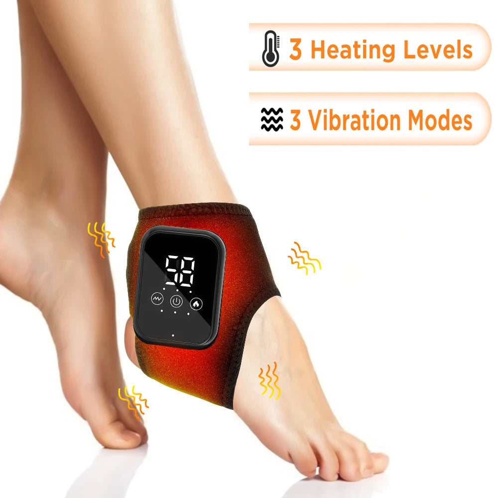 Electric Foot and Hand Massager with Heat &amp; Vibration for Joint Relief