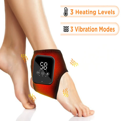 Electric Foot and Hand Massager with Heat &amp; Vibration for Joint Relief