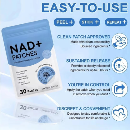 30PCS NAD+ Body Management Patch