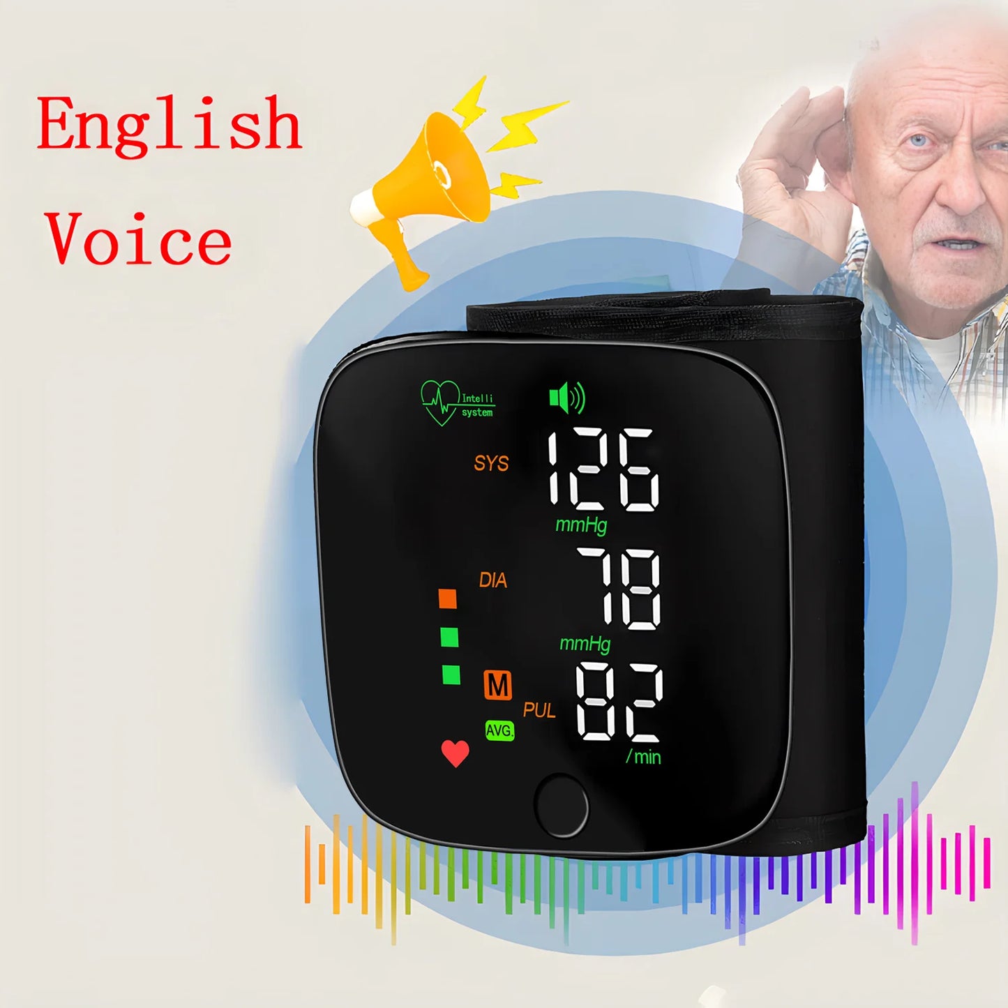 Blood Pressure Monitor Rechargeable