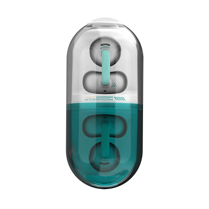 MOONDROP PILL OWS Open Ear Headphones Bluetooth 6.0 Hanging Earphones IPX4 Open Ear Clip Wireless Earbuds Built-in AI ENC Pill