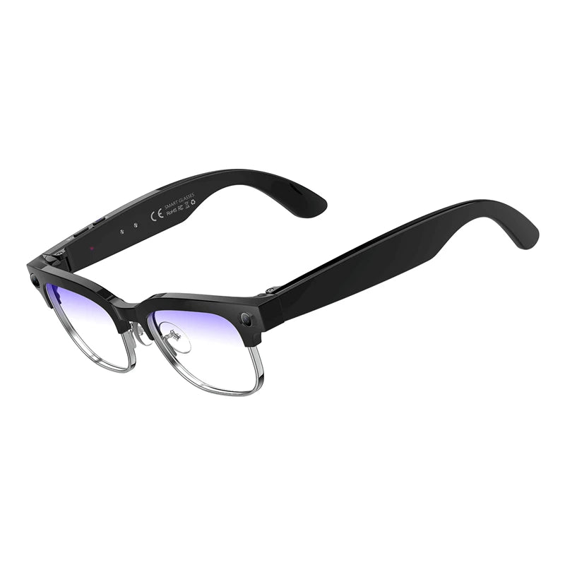 4K HD Upgrade Smart Glasses With Camera Video Recording AI Photo Recognition Bluetooth Call Translation Voice Sunglasses Men