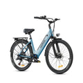 MileCity 1 26-Inch Step-Through Electric Bike, E-Bike with 120km Range, 250W Motor, 36V 13Ah Battery, 25km/h Top Speed, 7-Speed Gear Shift, Disc Brakes, Urban Commuter Electric Bicycle, Shipped from Italy