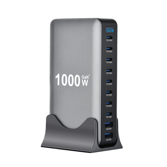 Desktop Adapter Fast Charging for MacBook Pro Laptop Phone Tablet