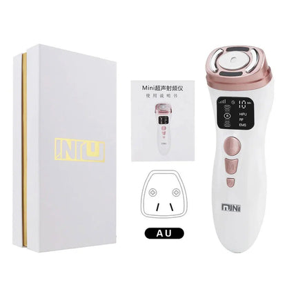 Facial anti-aging and wrinkle removal, face lifting device