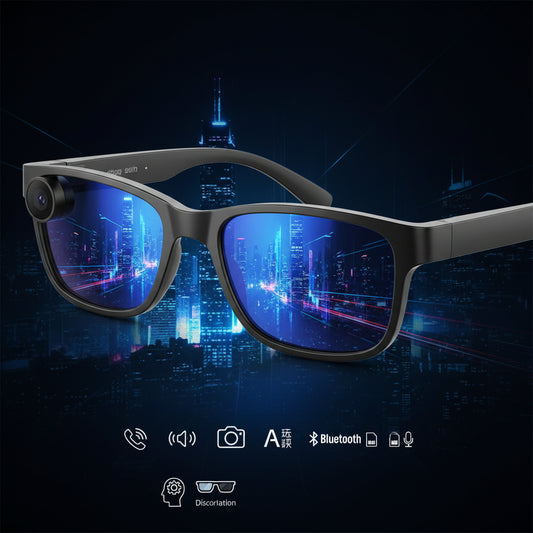 Lenovo AI Smart Glasses 8K — Translation, Calling, Music & AI Chat | Unisex