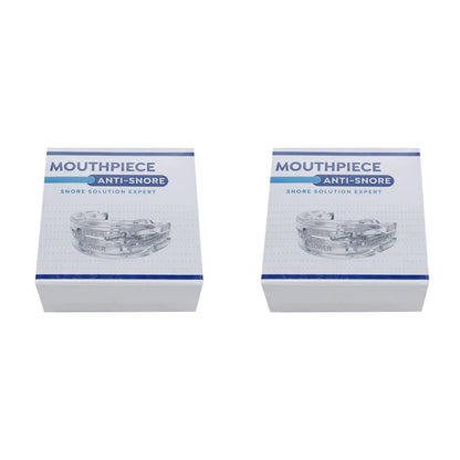 1/2/3/4/5Pcs,Anti-Snoring Teeth Bruxism Mouthguard Improves Sleep Teeth Bruxism Sleep and Apnea Snoring Device Stops Snoring