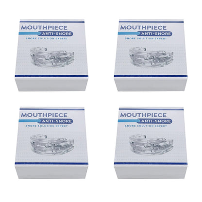 1/2/3/4/5Pcs,Anti-Snoring Teeth Bruxism Mouthguard Improves Sleep Teeth Bruxism Sleep and Apnea Snoring Device Stops Snoring