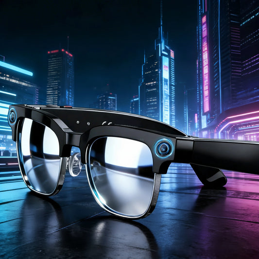 4K AI Smart Glasses — Video Recording & AI Photo Recognition | Men