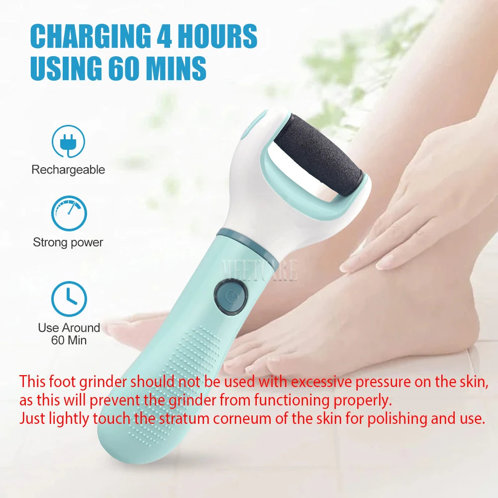 Dead Skin Electric Foot Grinder  Pedicure Tool