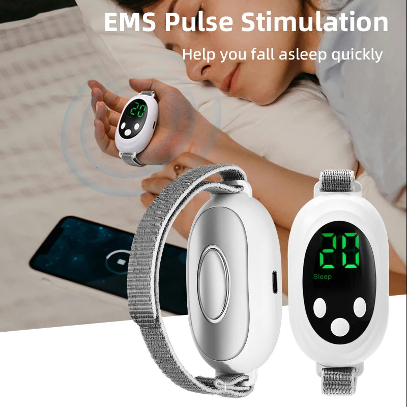 intelligent sleep device, anxiety relief, neurological sleep, insomnia, and soothing device,