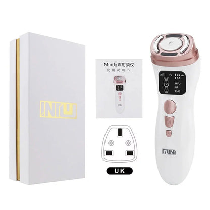 Facial anti-aging and wrinkle removal, face lifting device