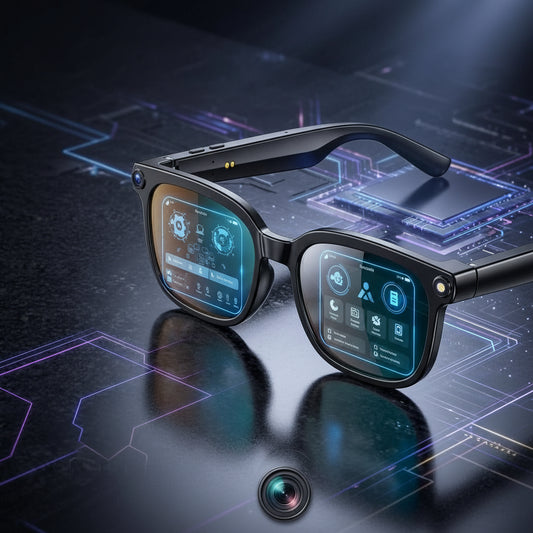 AI Smart Glasses 4K — ChatGPT + 150 Languages | Hands-Free Camera